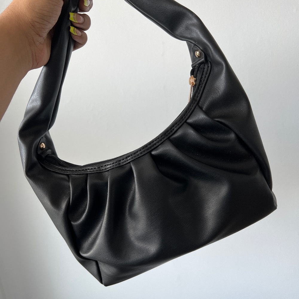 Black handbag